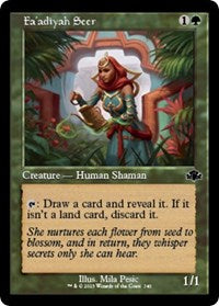 Fa'adiyah Seer (Retro Frame) (340) [Dominaria Remastered]