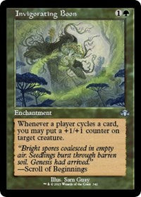 Invigorating Boon (Retro Frame) (342) [Dominaria Remastered]