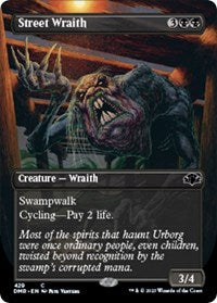 Street Wraith (Borderless) (429) [Dominaria Remastered]