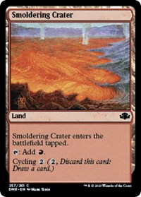 Smoldering Crater (257) [Dominaria Remastered]
