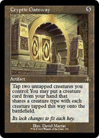 Cryptic Gateway (Retro Frame) (376) [Dominaria Remastered]
