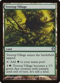 Treetop Village (38) [Duel Decks: Knights vs. Dragons]