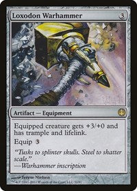 Loxodon Warhammer (31) [Duel Decks: Knights vs. Dragons]