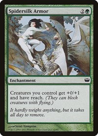 Spidersilk Armor (32) [Duel Decks: Knights vs. Dragons]