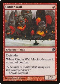 Cinder Wall (48) [Duel Decks: Knights vs. Dragons]