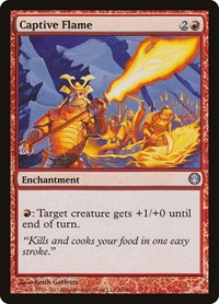 Captive Flame (68) [Duel Decks: Knights vs. Dragons]