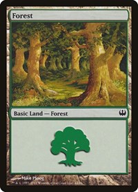 Forest (44) (44) [Duel Decks: Knights vs. Dragons]