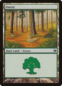 Forest (45) (45) [Duel Decks: Knights vs. Dragons]