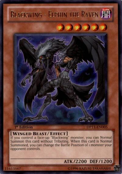Blackwing - Elphin the Raven (DP11-EN005) [Duelist Pack 11: Crow]