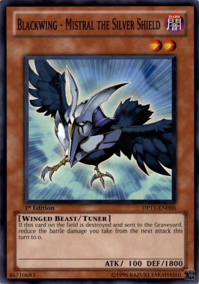 Blackwing - Mistral the Silver Shield (DP11-EN006) [Duelist Pack 11: Crow]