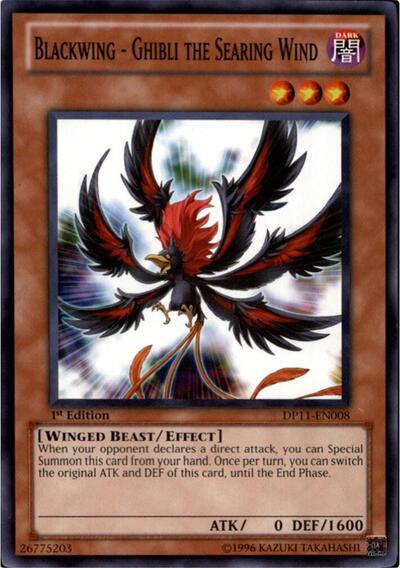 Blackwing - Ghibli the Searing Wind (DP11-EN008) [Duelist Pack 11: Crow]