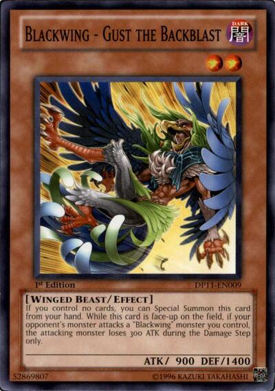 Blackwing - Gust the Backblast (DP11-EN009) [Duelist Pack 11: Crow]