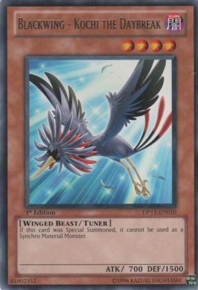 Blackwing - Kochi the Daybreak (DP11-EN010) [Duelist Pack 11: Crow]