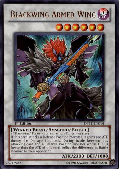 Blackwing Armed Wing (DP11-EN014) [Duelist Pack 11: Crow]