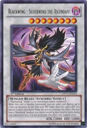 Blackwing - Silverwind the Ascendant (DP11-EN015) - Duelist Pack 11: Crow 1st Edition