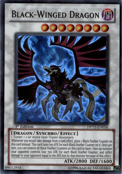 Black-Winged Dragon (DP11-EN016) [Duelist Pack 11: Crow]