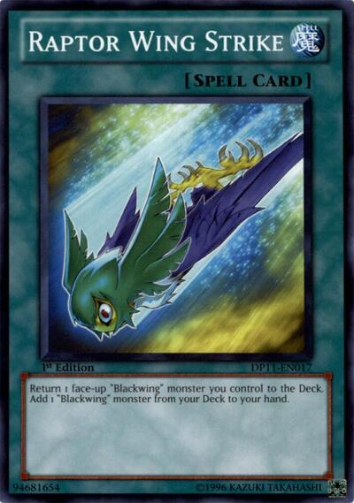 Raptor Wing Strike (DP11-EN017) [Duelist Pack 11: Crow]