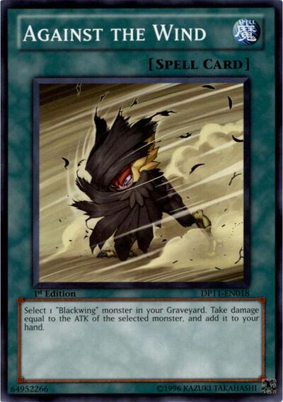 Against the Wind (DP11-EN018) [Duelist Pack 11: Crow]