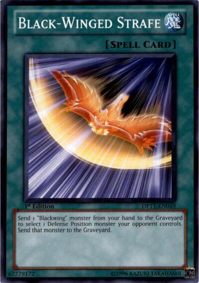Black-Winged Strafe (DP11-EN019) [Duelist Pack 11: Crow]
