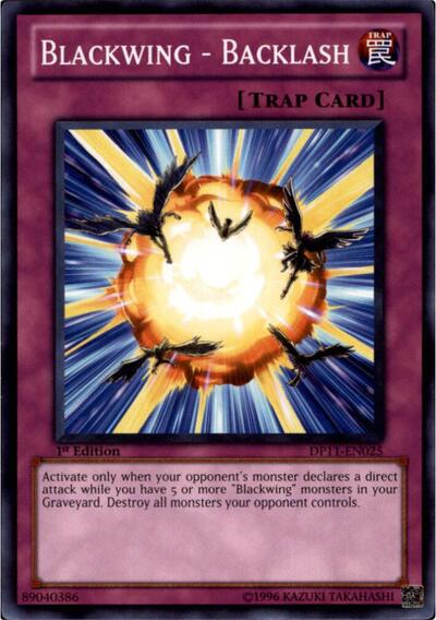 Blackwing - Backlash (DP11-EN025) [Duelist Pack 11: Crow]
