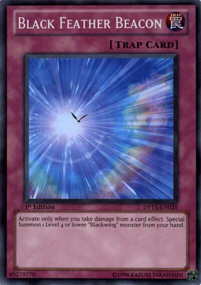 Black Feather Beacon (DP11-EN029) [Duelist Pack 11: Crow]