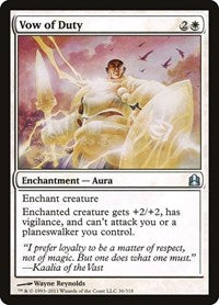 Vow of Duty (36) [Commander]