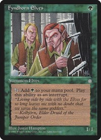 Fyndhorn Elves (132) [Ice Age]