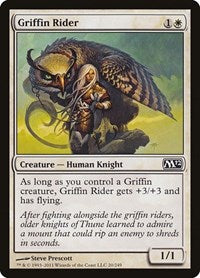 Griffin Rider (20) [Magic 2012 (M12)]