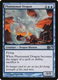 Phantasmal Dragon (71) [Magic 2012 (M12)]