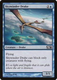 Skywinder Drake (75) [Magic 2012 (M12)]
