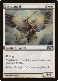 Serra Angel (33) [Magic 2012 (M12)]