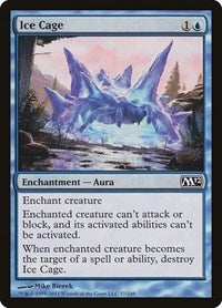 Ice Cage (57) [Magic 2012 (M12)]