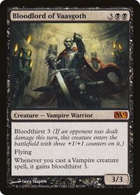 Bloodlord of Vaasgoth (82) [Magic 2012 (M12)]