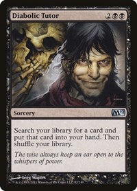 Diabolic Tutor (92) [Magic 2012 (M12)]