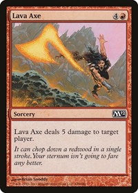Lava Axe (148) [Magic 2012 (M12)]