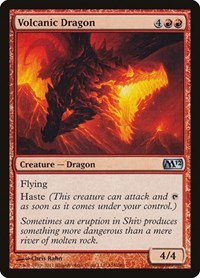 Volcanic Dragon (158) [Magic 2012 (M12)]