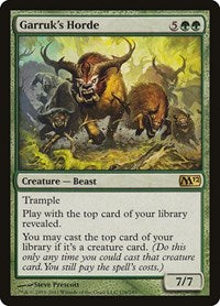 Garruk's Horde (176) [Magic 2012 (M12)]