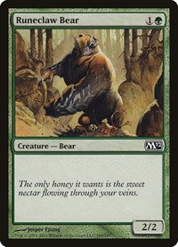 Runeclaw Bear (193) [Magic 2012 (M12)]