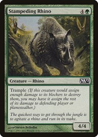 Stampeding Rhino (196) [Magic 2012 (M12)]