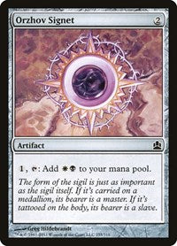 Orzhov Signet (255) [Commander]