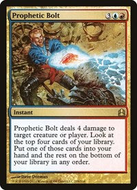 Prophetic Bolt (219) [Commander]