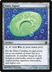 Simic Signet (259) [Commander]