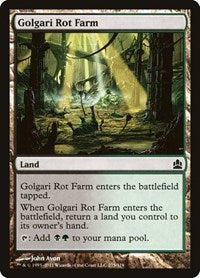 Golgari Rot Farm (275) [Commander]