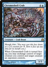 Chromeshell Crab (41) [Commander]