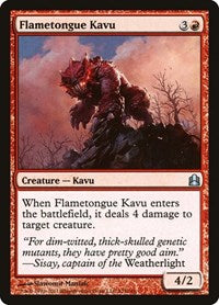 Flametongue Kavu (123) [Commander]