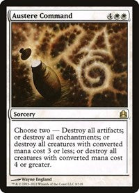 Austere Command (8) [Commander]