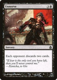Unnerve (105) [Commander]