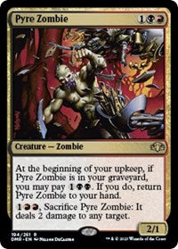 Pyre Zombie (194) [Dominaria Remastered]