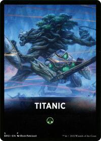 Titanic Theme Card (5) [The Brothers' War]