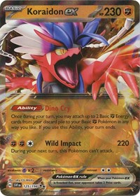 Koraidon ex - 125/198 (125/198) [SV01: Scarlet & Violet Base Set]
